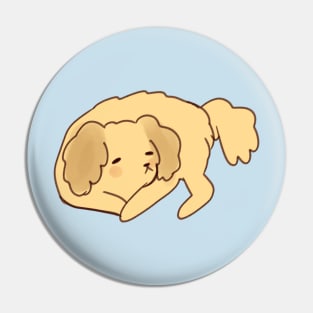 American Cocker Spaniel sleeping Pin