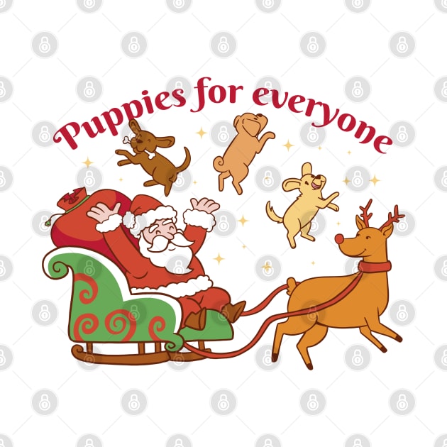 Santa's Sliding Puppies: Bringing Joy to Everyone this Christmas! by Life2LiveDesign