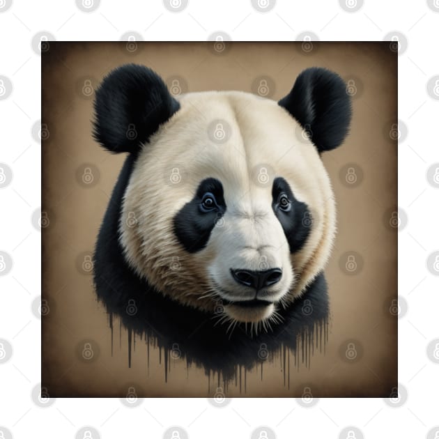 Panda Bear Print by Ruggeri Collection