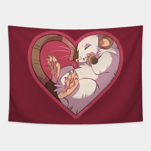 Heart Rat: Seal Point Tapestry