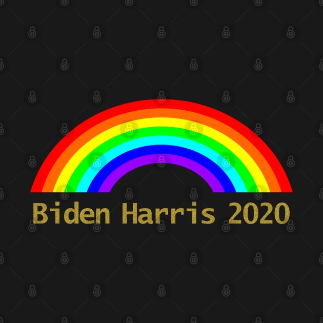 Biden Harris Rainbow by ellenhenryart