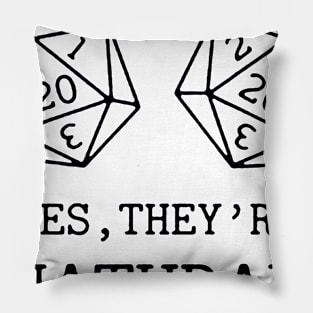 Dungeons and Dragons inspired Pillow