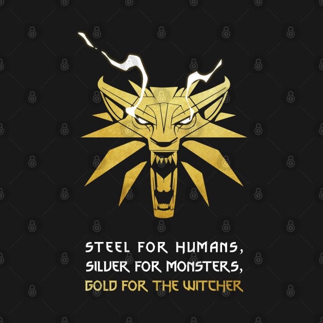 Gold for The Witcher by PowKapowCreations