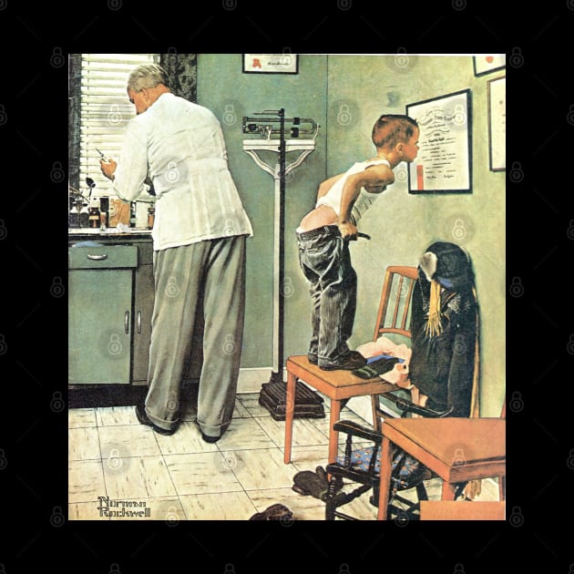 Before The Shot 1958 - Norman Rockwell by Oldetimemercan