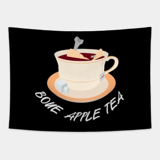 Bone Apple Tea Tapestry