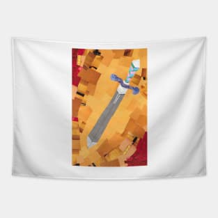 Sword with Braided Hilt Tapestry