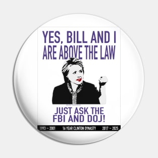 Above the Law Pin