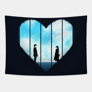 Valentine's Day Romantic Gift Fantasy Window Man Woman Lovers Gift Clothing Tapestry