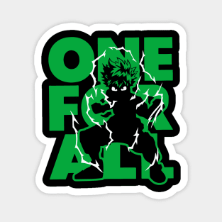 One For All Deku - My Hero Academia Magnet