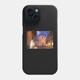 Church Santa Irene in Lecce, Italy Phone Case