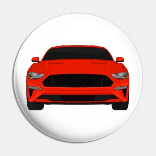 Mustang GT Race-Red Pin