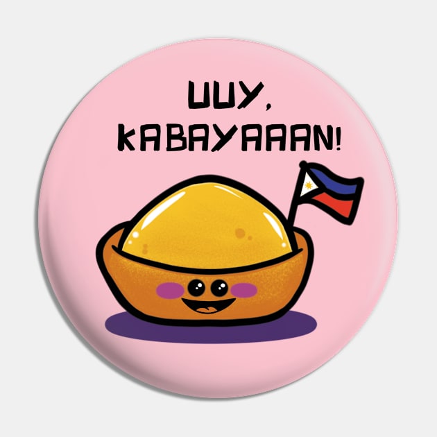 Pinoy Panaderia Classics: Kabayan Pin by Sketchbook ni Abi