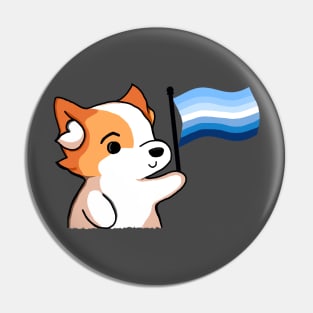 Gay Pride - Corgi Version Pin