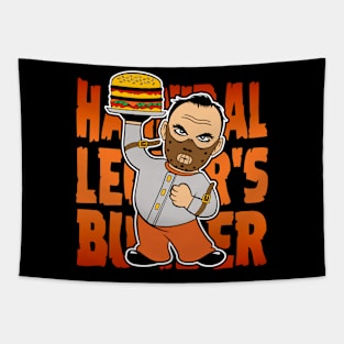 Human Meat Burger Tapestry