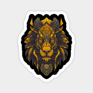 GOLDEN ZODIAC : LEO Magnet