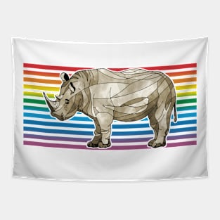 rhinoceros Tapestry