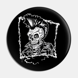 '77 Punk Rock is Dead by Hard Grafixs© Pin