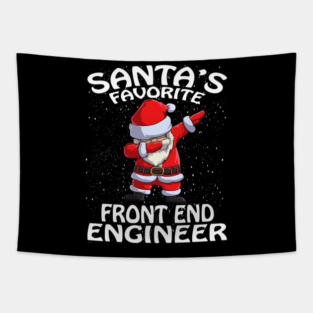 Santas Favorite Front End Engineer Christmas Tapestry by intelus
