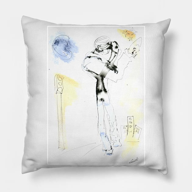 from stain to tango Pillow by condepablo