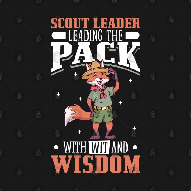 Fox Scout Leader - Cub Scouting by Modern Medieval Design