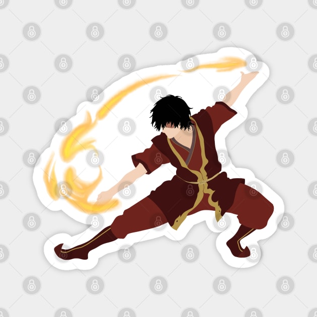 Zuko Fire bending Magnet by angiedf28