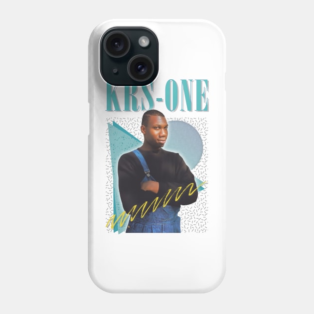 KRS-ONE / 90s Aesthetic Phone Case by DankFutura