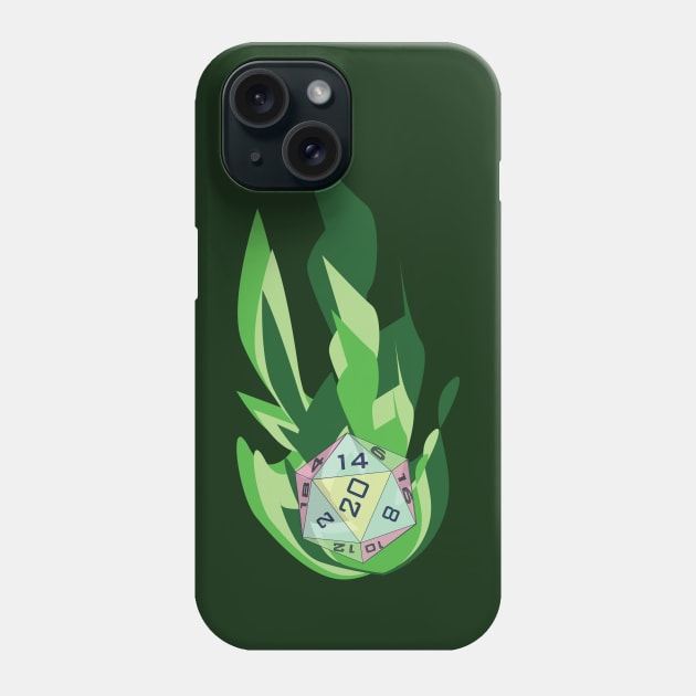 Eldritch Dice Blast Phone Case by Sassifrassically's  'Swasome Shop