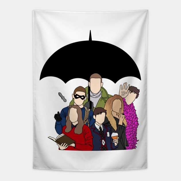 The umbrella academy Tapestry by Morishasha