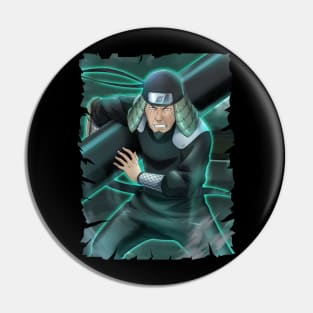 HIRUZEN SARUTOBI ANIME MERCHANDISE Pin