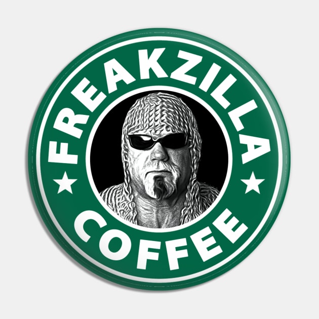 Freakzilla Coffee Pin by hitman514
