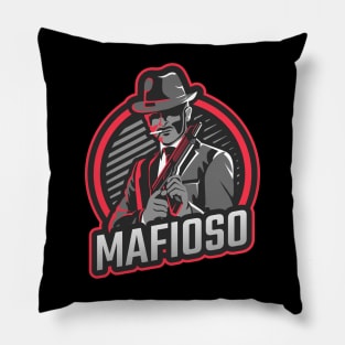 Mafioso Mobster Pillow