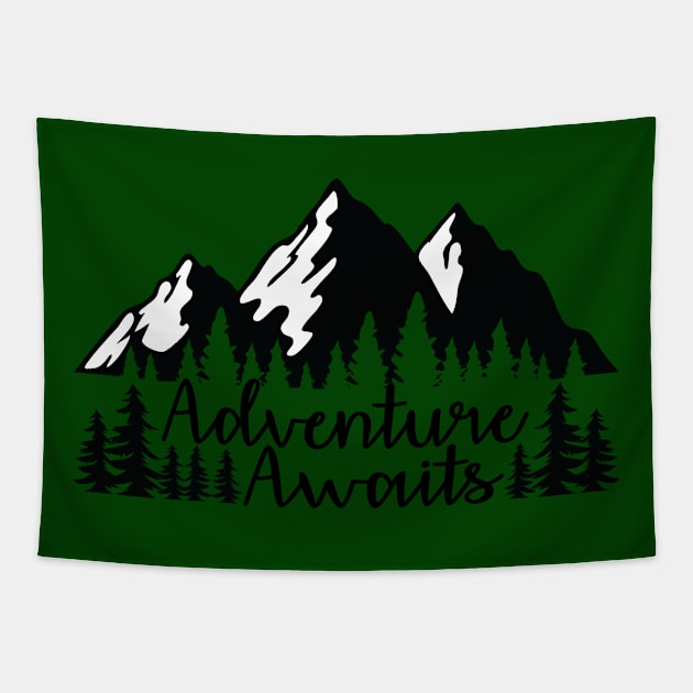 Adventures Awaits Tapestry by SavvyDiva