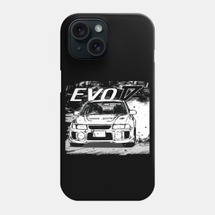 initial d lan evo 5 powerslide drift jdm Phone Case