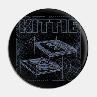 Kittie Technical Drawing Pin