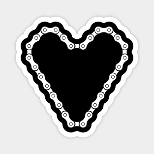 Chained heart Magnet