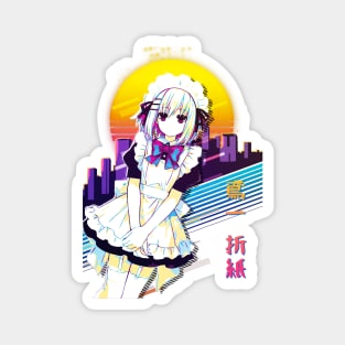 Date A Live Origami Tobiichi Magnet