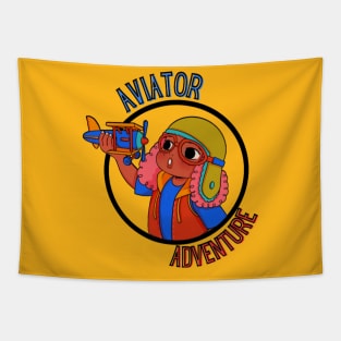 Aviator Adventure Tapestry