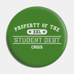 Property of Student Debt Pin