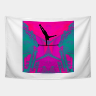 handstand Tapestry