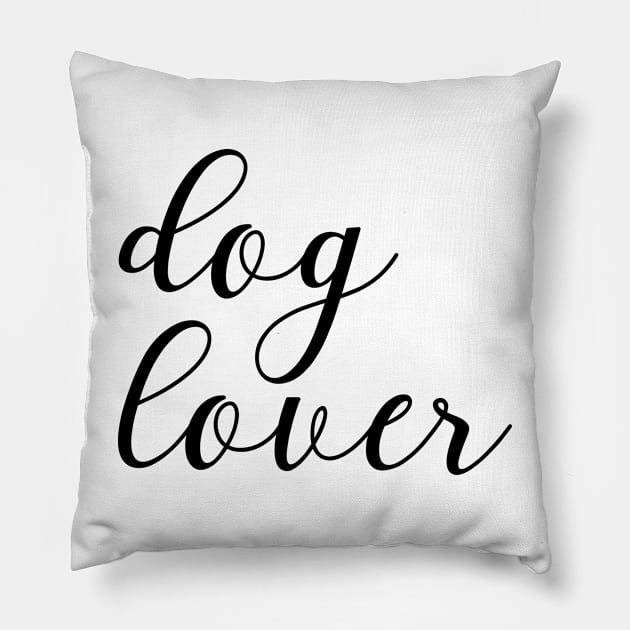 dog lover Pillow by sarelitay