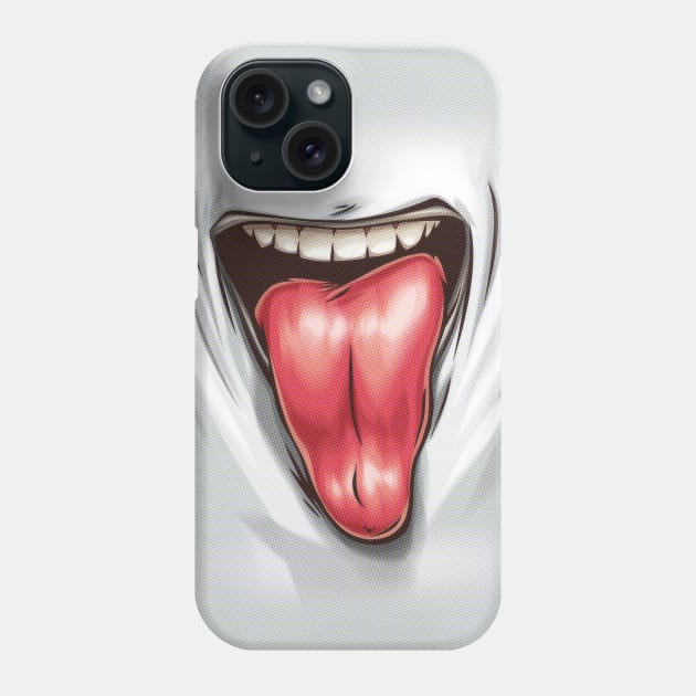 Demon Tongue Phone Case by renatodsc