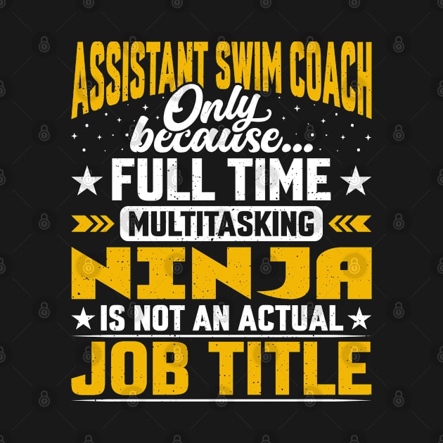 Assistant Swim Coach Job Title - Assistant Swim Instructor by Pizzan