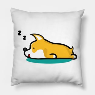 Pembroke Welsh Corgi Sleeping Lazy Dog Pillow