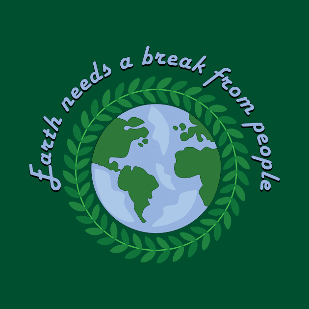 Earth needs a break from people by MikaelSh