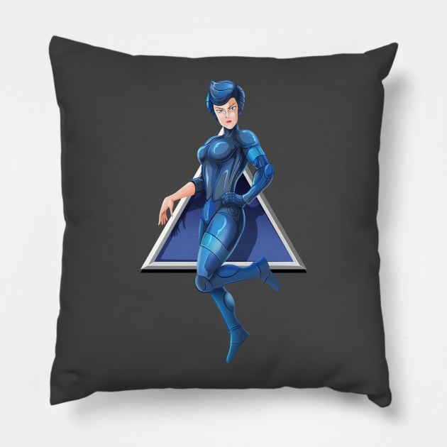 Steelheart Pillow by elobrerodelarte