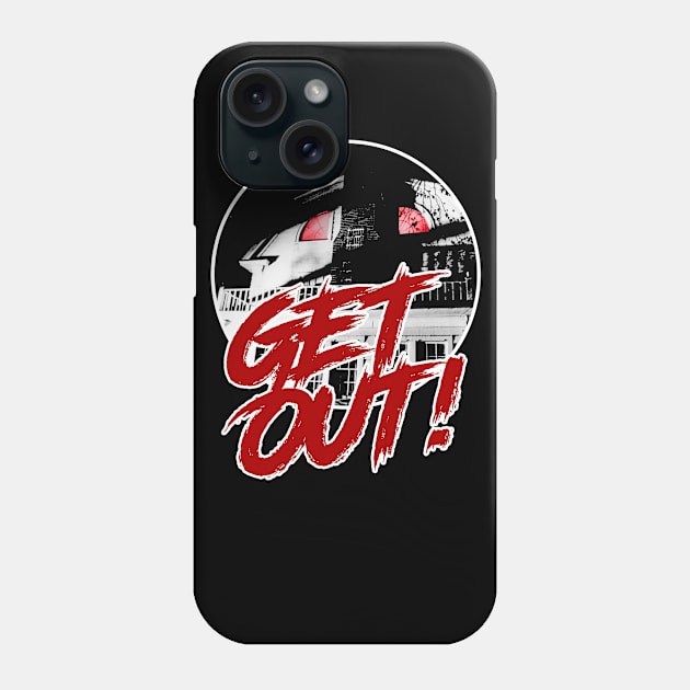 For Gods Sake Get Out Phone Case by Meta Cortex