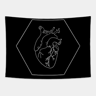 Anatomy Heart Tapestry