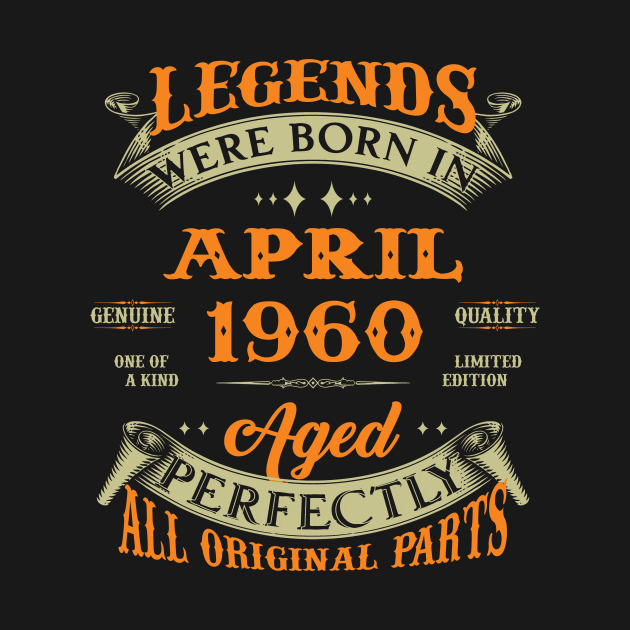 Legend Was Born In April 1960 Aged Perfectly Original Parts by D'porter