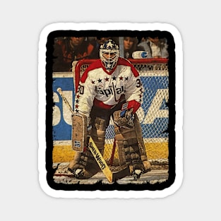 Clint Malarchuk, 1987 in Washington Capitals (3.31 GAA) Magnet