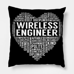 Wireless Engineer Heart Pillow